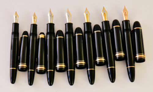 Montblanc Meisterstueck schwarz 146 149